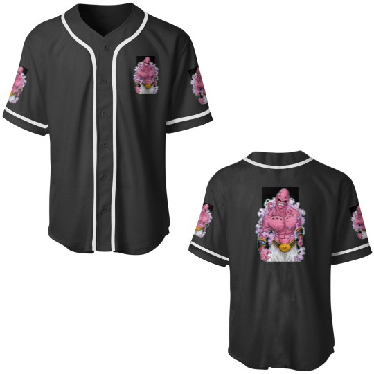 Discover Super saiyan Majin Buu Baseball Jerseys