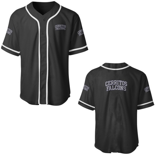 Discover Cerritos College Falcons 02 Baseball Jerseys
