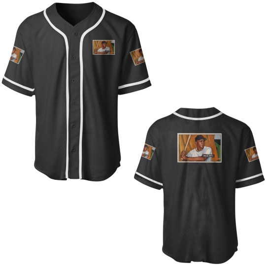 Discover Willie Mays 1951 Bowman Baseball Jerseys