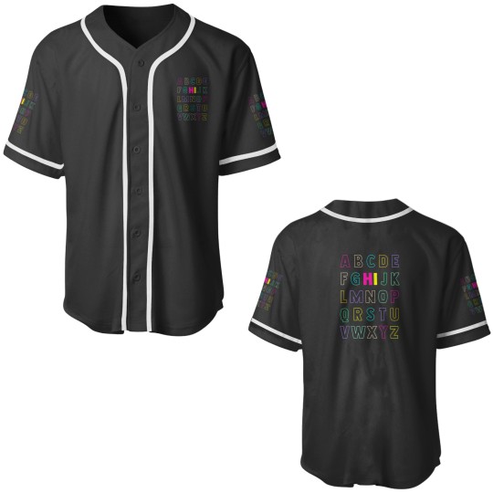 Discover Pre K Kindergarten Hi Alphabet Back To School Funny Teachers Baseball Jerseys