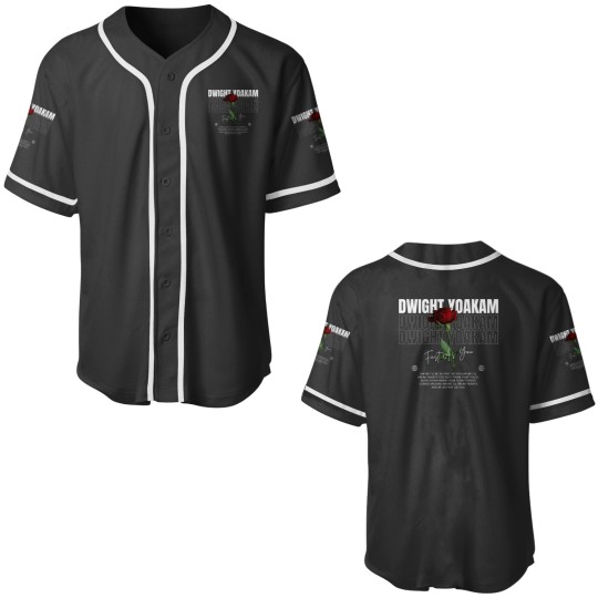 Discover Dwight Yoakam  Flower Baseball Jerseys