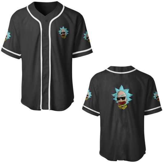 Discover Rick and Rickandmorty Shirt Cool Chained Reaction Baseball Jerseys