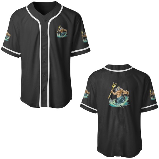 Discover Greek Mythology Poseidon Greek Baseball Jerseys