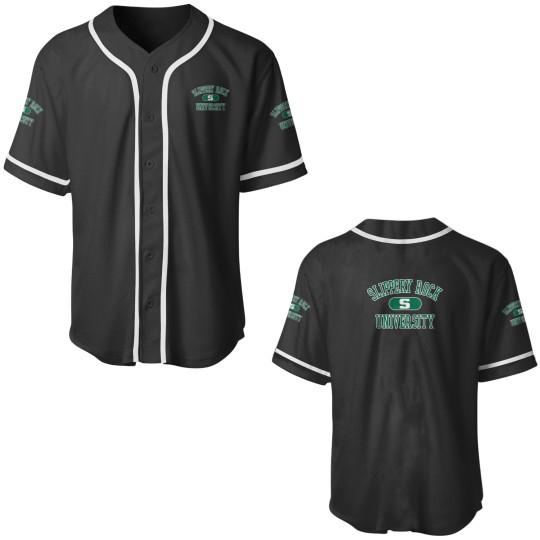 Discover Slippery Rock The Rock Varsity Logo Officially L Baseball Jerseys