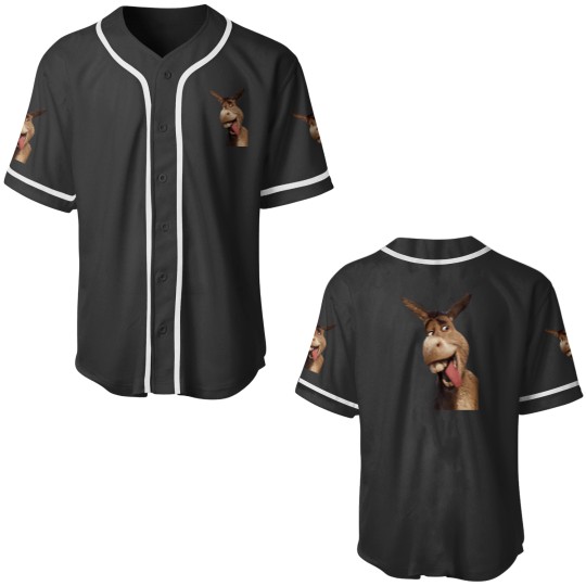 Discover Donkey From Shrek Baseball Jerseys