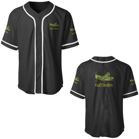 Discover GRASSHOPPER Design for anyone who loves grasshoppers Baseball Jerseys