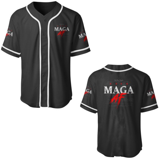 Discover We The People Maga Af On Back Baseball Jerseys