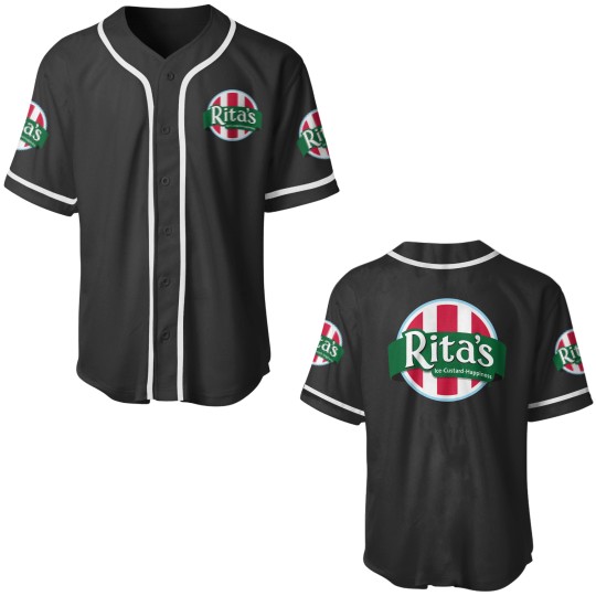 Discover Rita's Italian Ice  Restaurant Baseball Jerseys