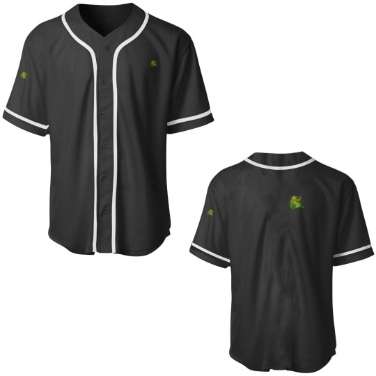 Discover frog and jumping spider playing cat's cradle art Baseball Jerseys