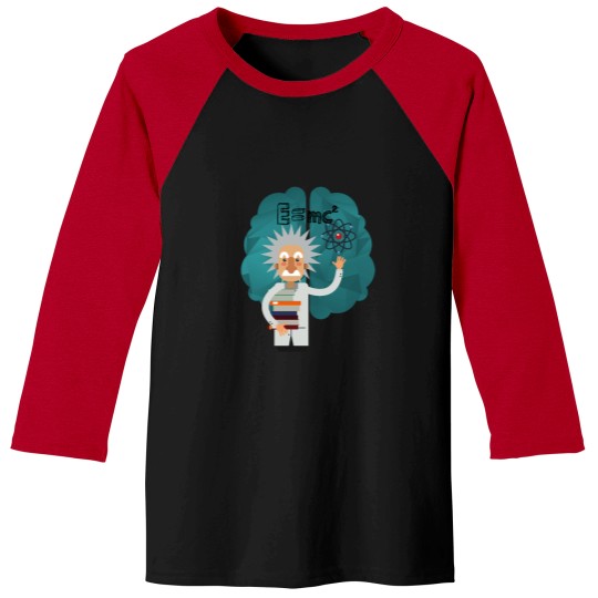 Discover EINSTEIN science Baseball Tees