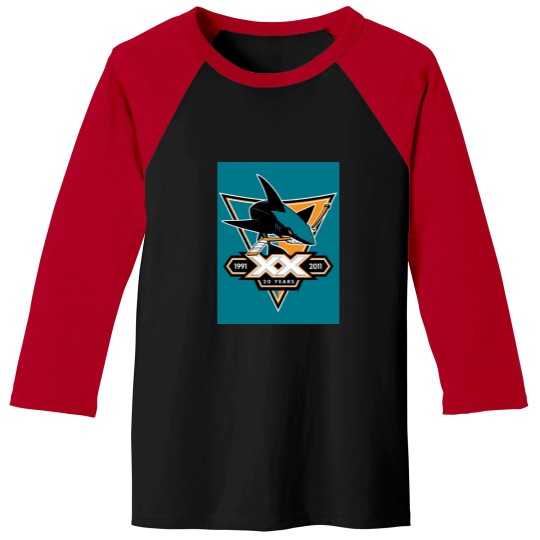Discover 20th anniversary logo Baseball Tees