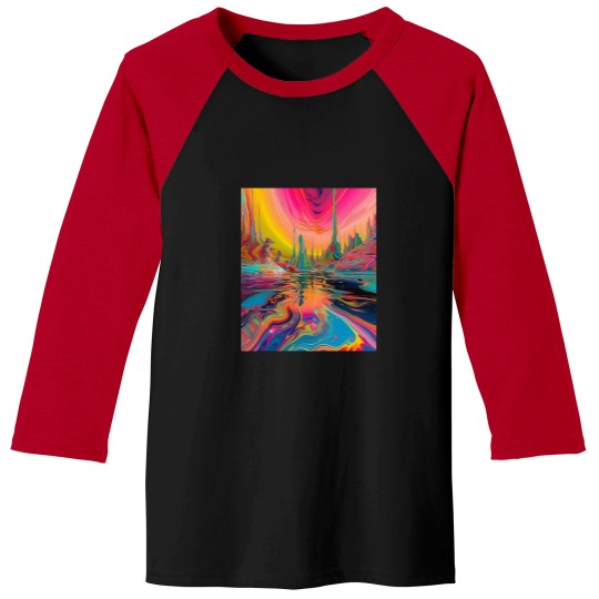 Discover s ParadiseCanvas Print Baseball Tees