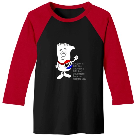 Discover School House Rock I_m Just a Bill Active(1) Baseball Tees
