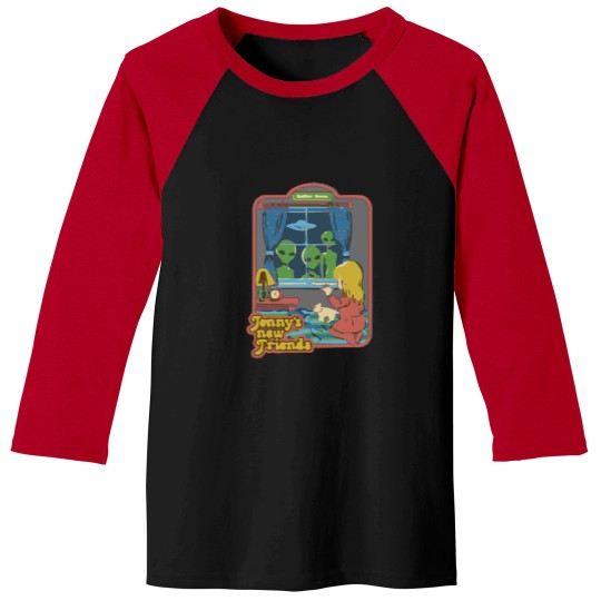 Discover steven rhodes jennys new friends Baseball Tees