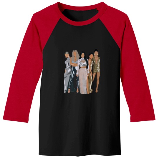 Discover Keeping Up With The Kardashians Baseball Tees