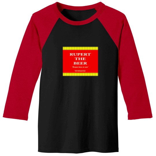 Discover Rupert the Beer Baseball Tees
