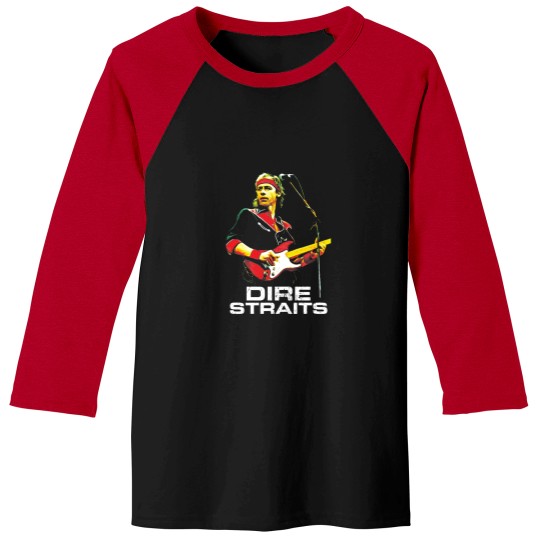 Discover Straits State Sultans of Swing White  Sticker Baseball Tees