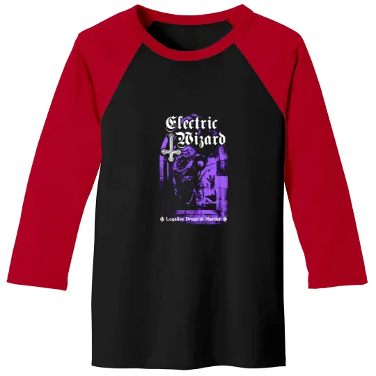 Discover electric wizard University Baseball Tees
