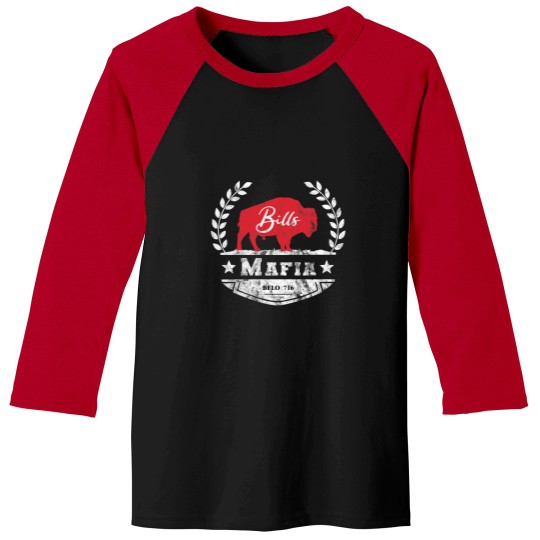 Discover BillsMafia 716 Buffalo New York BFLO Baseball Tees