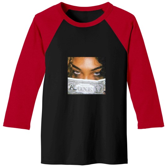Discover Alone Designer Girl Baseball Tees