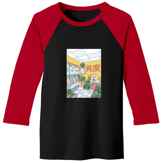 Discover MANEKI WASH GREEN Baseball Tees