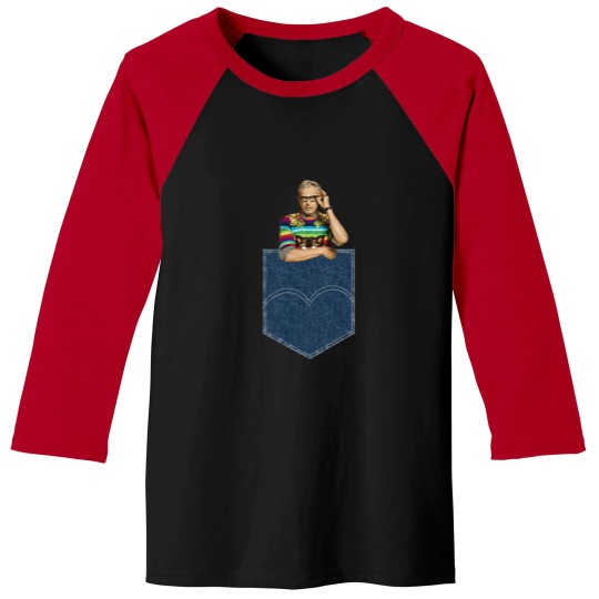 Discover Pocket Jeff Goldblum Baseball Tees