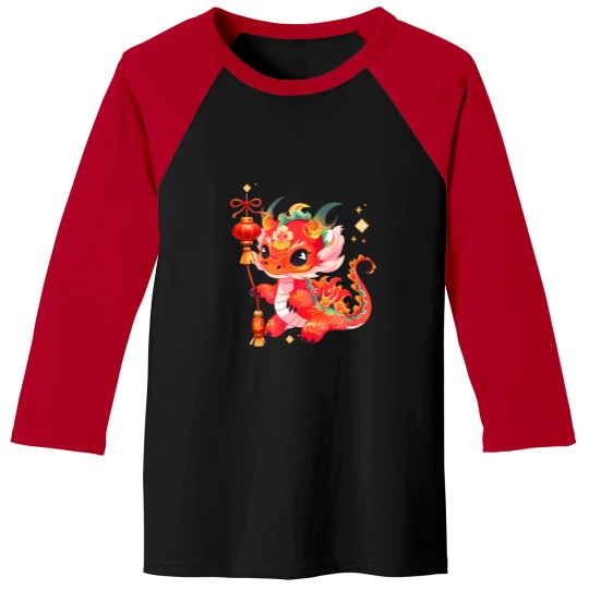 Discover chinese new year 2024 year of the dragon lunar celebrations t Baseball Tees