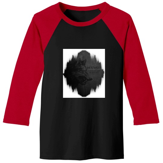Discover Im a wolf Baseball Tees
