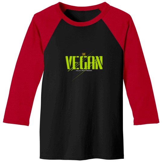 Discover save vegan valley with friends Baseball Tees
