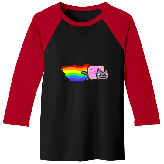 Discover Nyan cat Baseball Tees