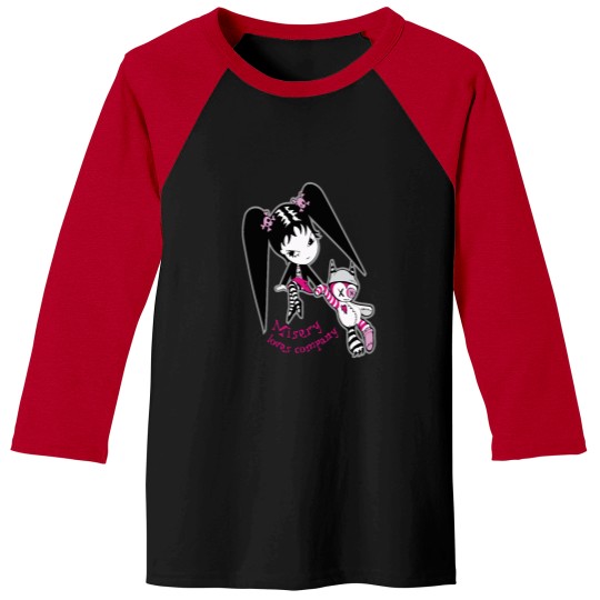 Discover SUGAR HICCUP - MISERY LOVES COMPANY Baseball Tees