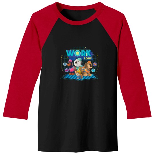 Discover Junior Pupstruction Work Zone Phinny Roxy Luna Tank Baseball Tees