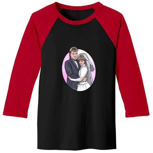 Discover Scott & Charlene's Wedding Baseball Tees