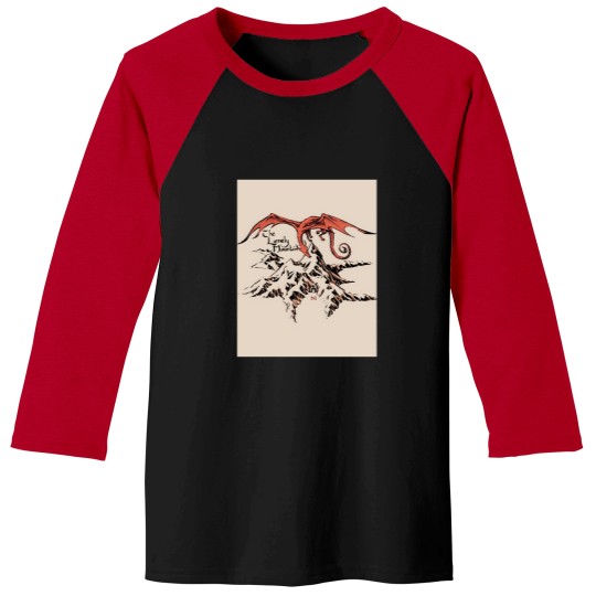 Discover Mountain Lonely Baseball Tees