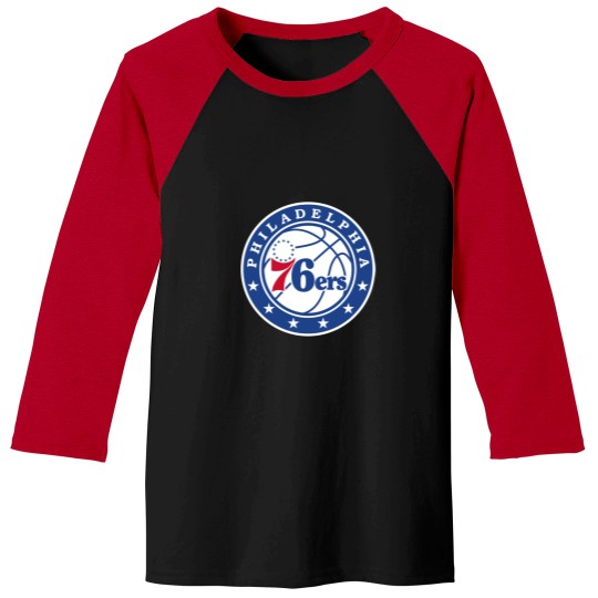 Discover 76ers-City Baseball Tees
