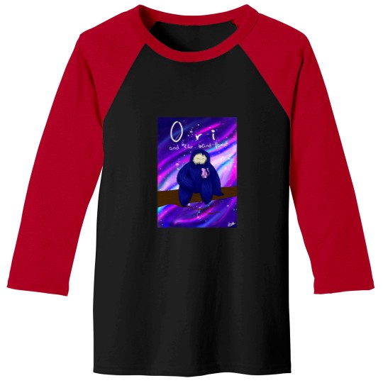 Discover Galaxy Ori and the Blind Forest platform-adventure play game Baseball Tees