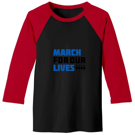 Discover March For Our Lives Baseball Tees