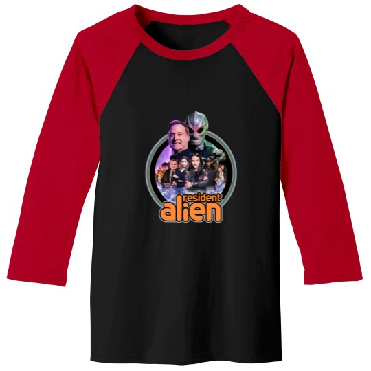Discover Resident Alien Baseball Tees