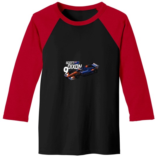 Discover Scott Dixon 2020 (white text on blue) Baseball Tees