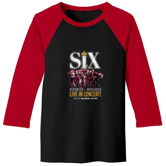 Discover Six The Musical Baseball Tees