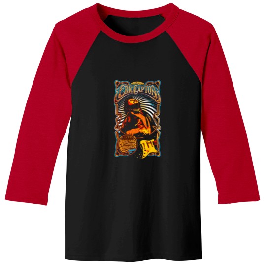 Discover Eric Clapton Vintage Eric Quotes She don't lie Baseball Tees