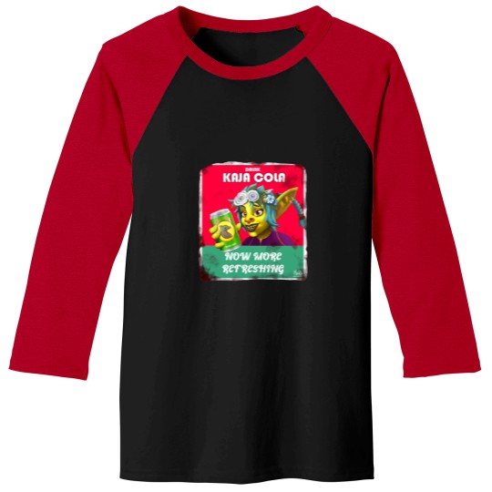 Discover Goblin Kaja Cola Baseball Tees
