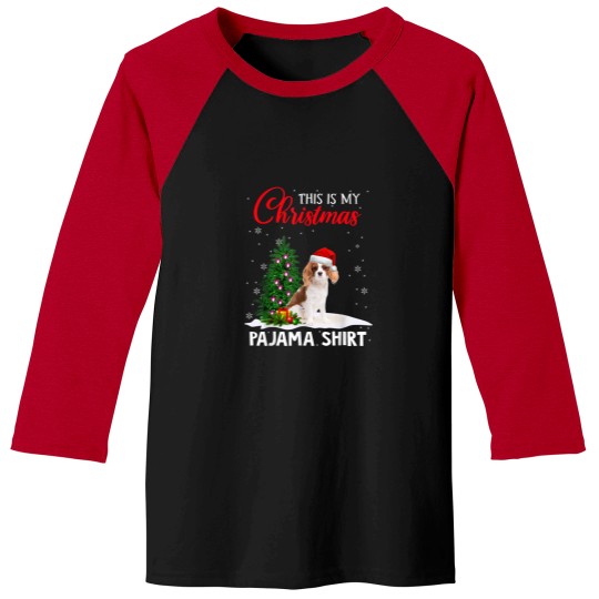 Discover This Is My Christmas Pajama Cavalier King Charles Spaniel Baseball Tees