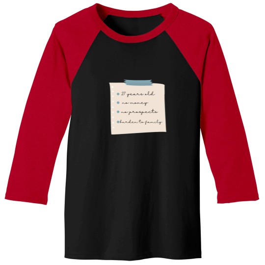 Discover 27 and no prospectsActive Baseball Tees