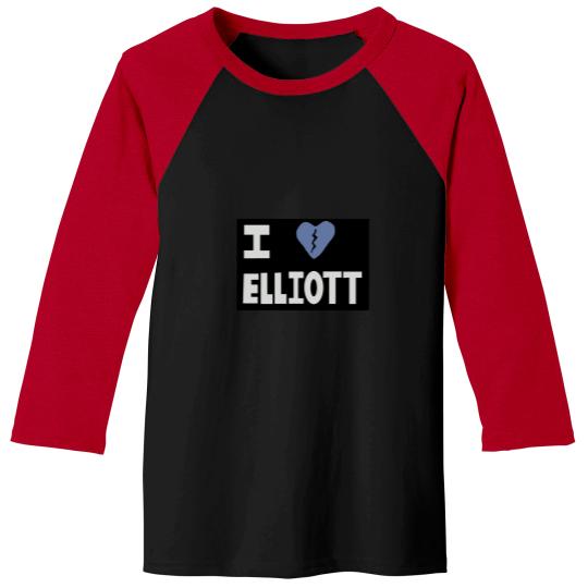 Discover Elliott Smith Tribute - I BrokenHeart Elliott Baseball Tees
