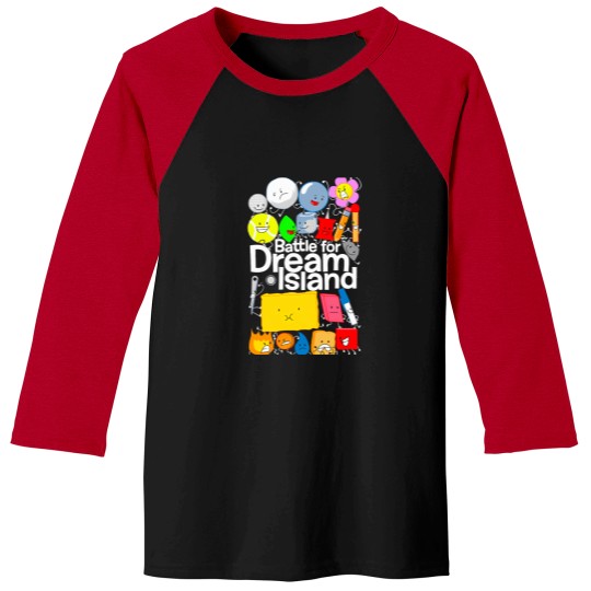 Discover Battle for Dream Island Baseball Tees