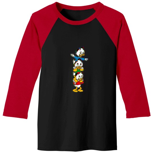 Discover 3D-ucks RGB - colored Baseball Tees