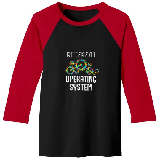 Discover Different Operating System Autism Awareness Puzzle Tolerance Baseball Tees