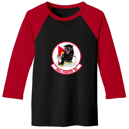 Discover 494th Fighter Squadron Sticker Baseball Tees