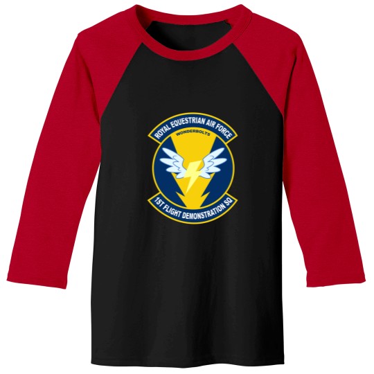 Discover Wonderbolt Squadron Shirt (Large Patch) Baseball Tees